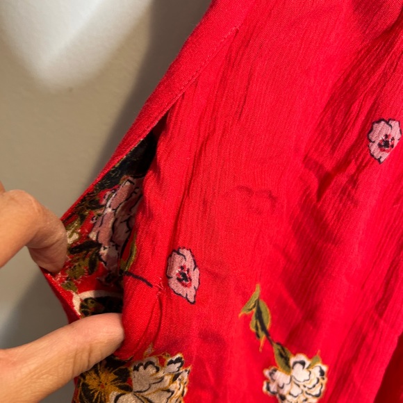 Free People Bali Birds of Paradise Cutouts jumpsuit - Picture 7 of 8